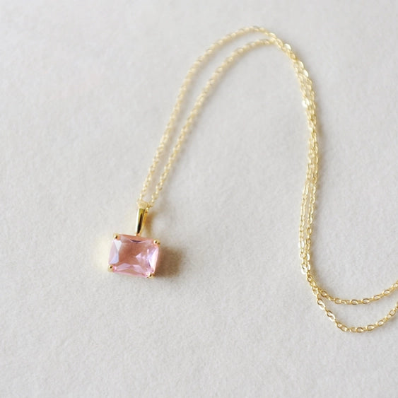 Marlowe | Large Gem Pendant Necklace