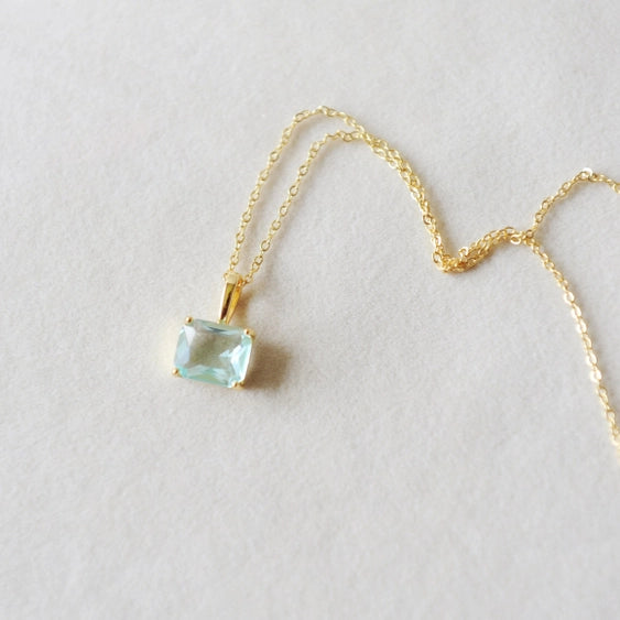 Marlowe | Large Gem Pendant Necklace