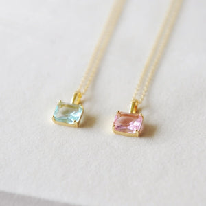 Marlowe | Large Gem Pendant Necklace