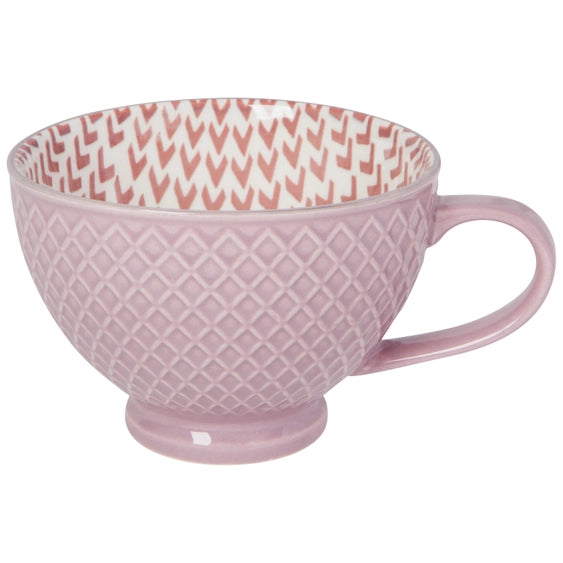 Mauve Latte Mug | Danica Studios
