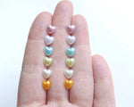 Medium Heart - Metal Free Hypoallergenic Earrings | Pretty Ears