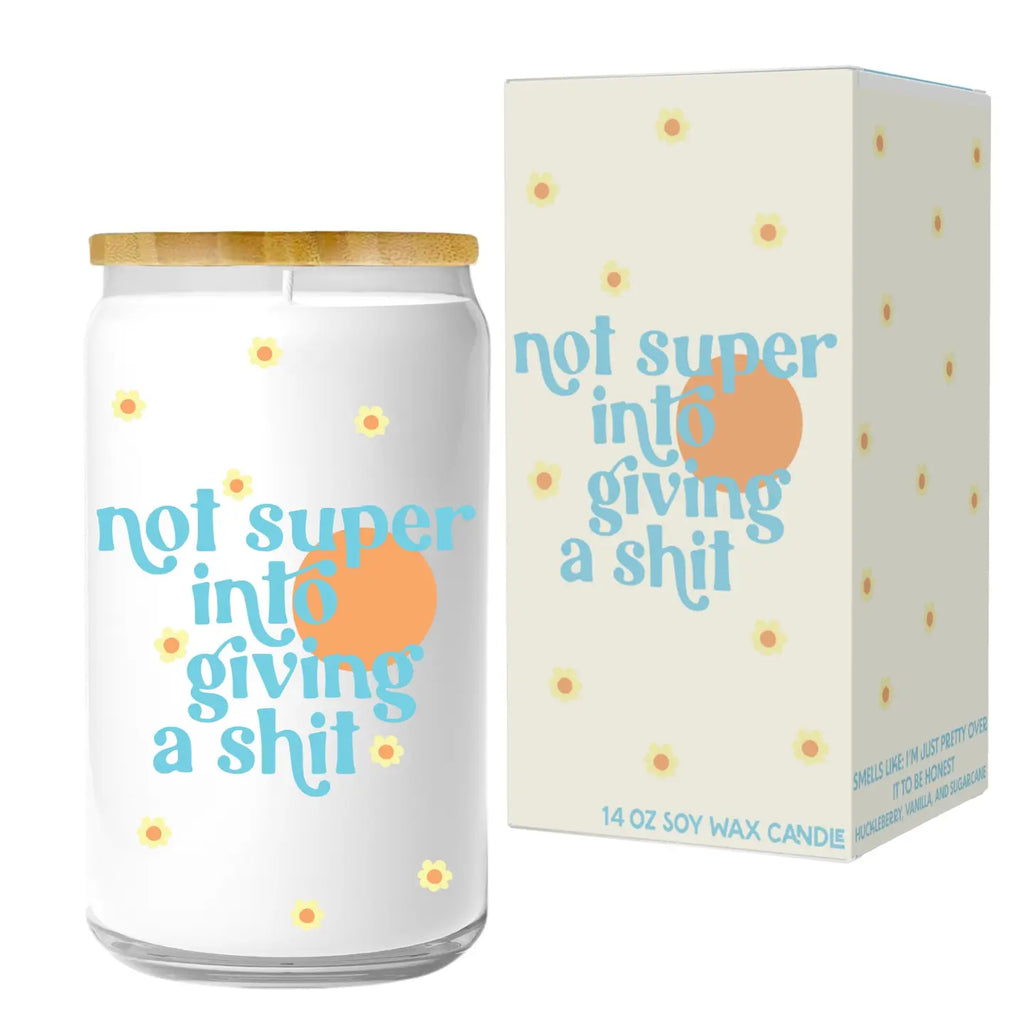 Not Super Into Giving A Shit | Candle