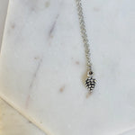 The Meghan | Tiny Pinecone Necklace
