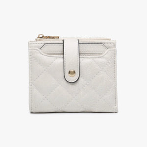 Melody - Quilted Zip Top Wallet | Jen & Co