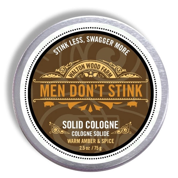 Solid Cologne - Men Don't Stink | Walton Wood Farm