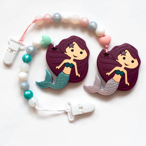 Mermaid - Teething Clip | Baby Boos Teethers