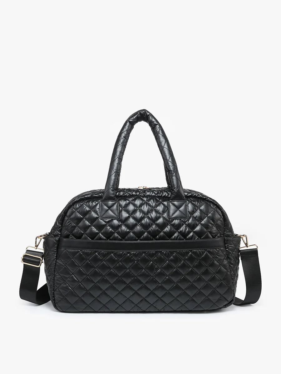 Mills - Quilted Weekender Bag | Jen & Co