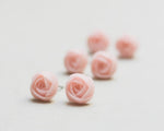 Mini Ranunculus Handmade Stud Earrings | EtenIren