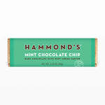 Mint Chocolate Chip Dark Chocolate Bar | Hammond's Candies