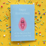 Happy Vag Anniversary - Greeting Card | Two Brits Print Co