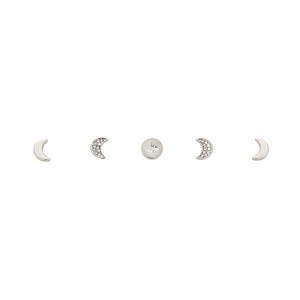 Moon Phases Earrings | Foxy Originals