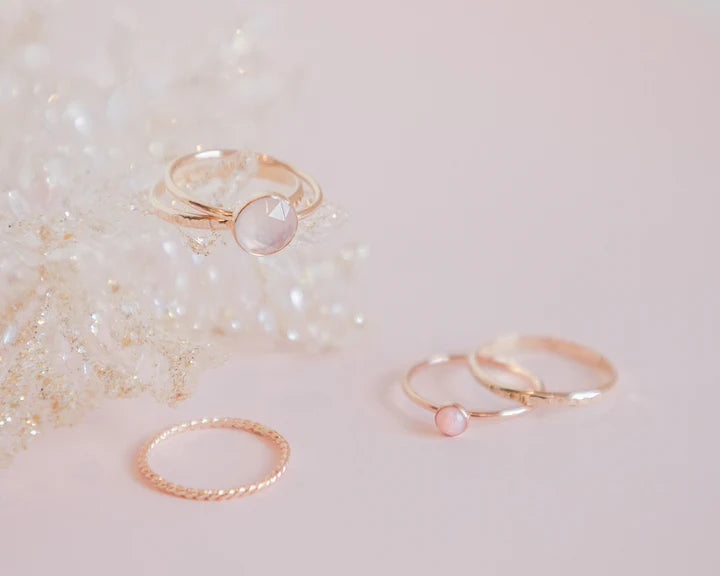 Moonstone - Gemstone Stacking Ring | Mineral and Matter