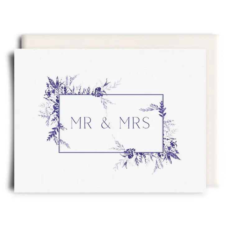 Mr & Mrs - Greeting Card | Inkwell Cards