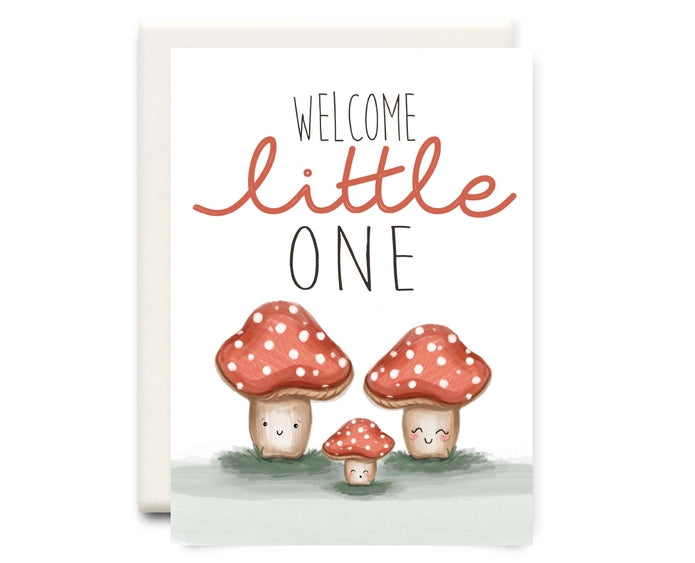Welcome Little One - Greeting Card | Inkwell Cards