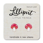 Mushroom Earrings | Lilliput Little Things