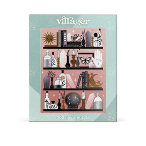 Mystic Bookshelf | 500-Piece Puzzle