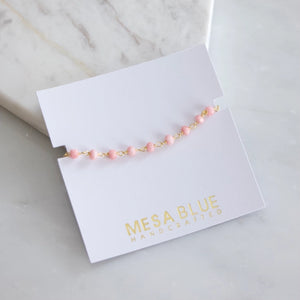 Mystic Pink Opal - Bracelet | Mesa Blue