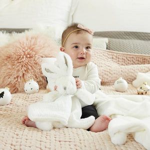 White Bunnie - Plush Cuddle Bud | Stephan Baby