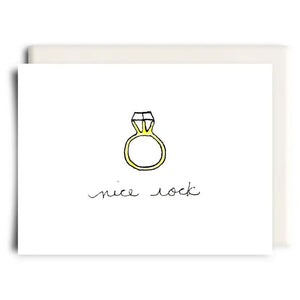 Nice Rock | Greeting Card