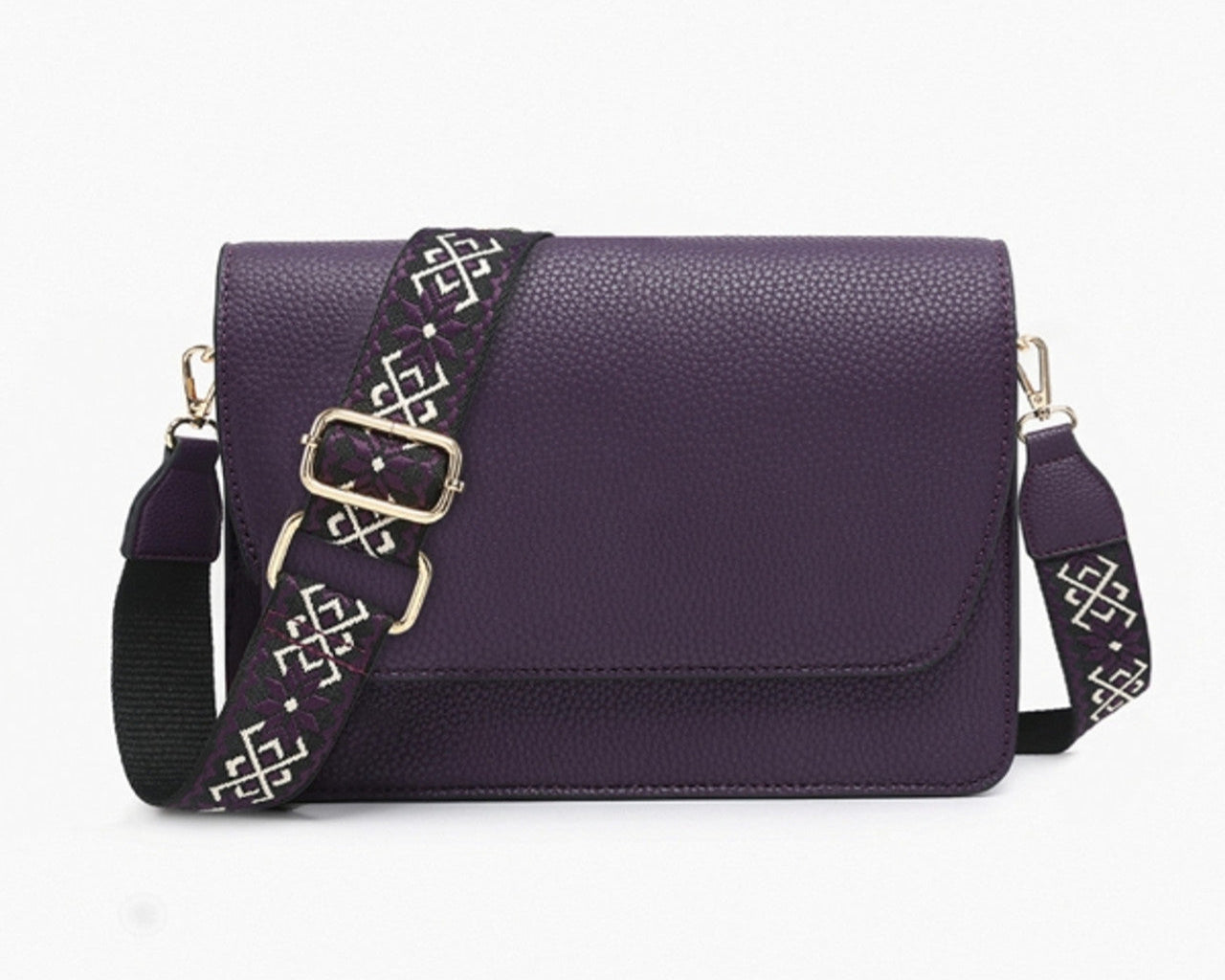 Noah | Foldover Flap Crossbody | Jen & Co