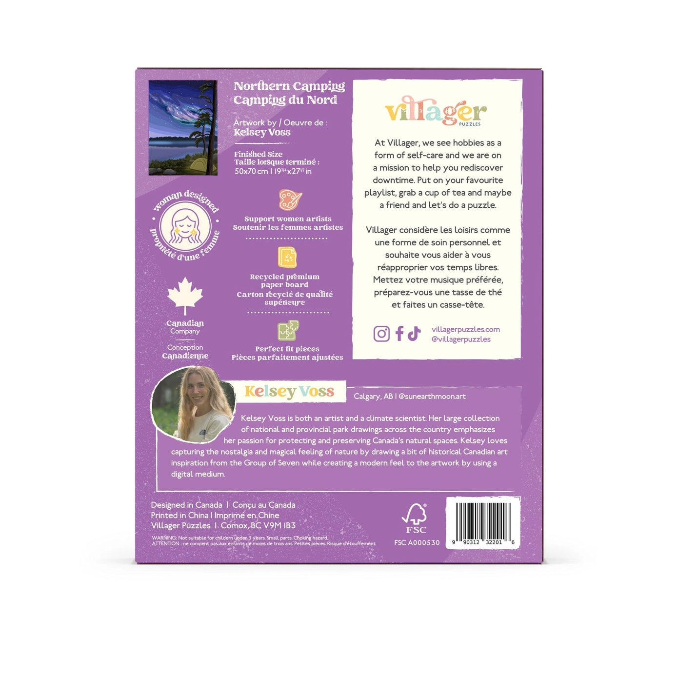 Northern Camping | 1000-Piece Puzzle