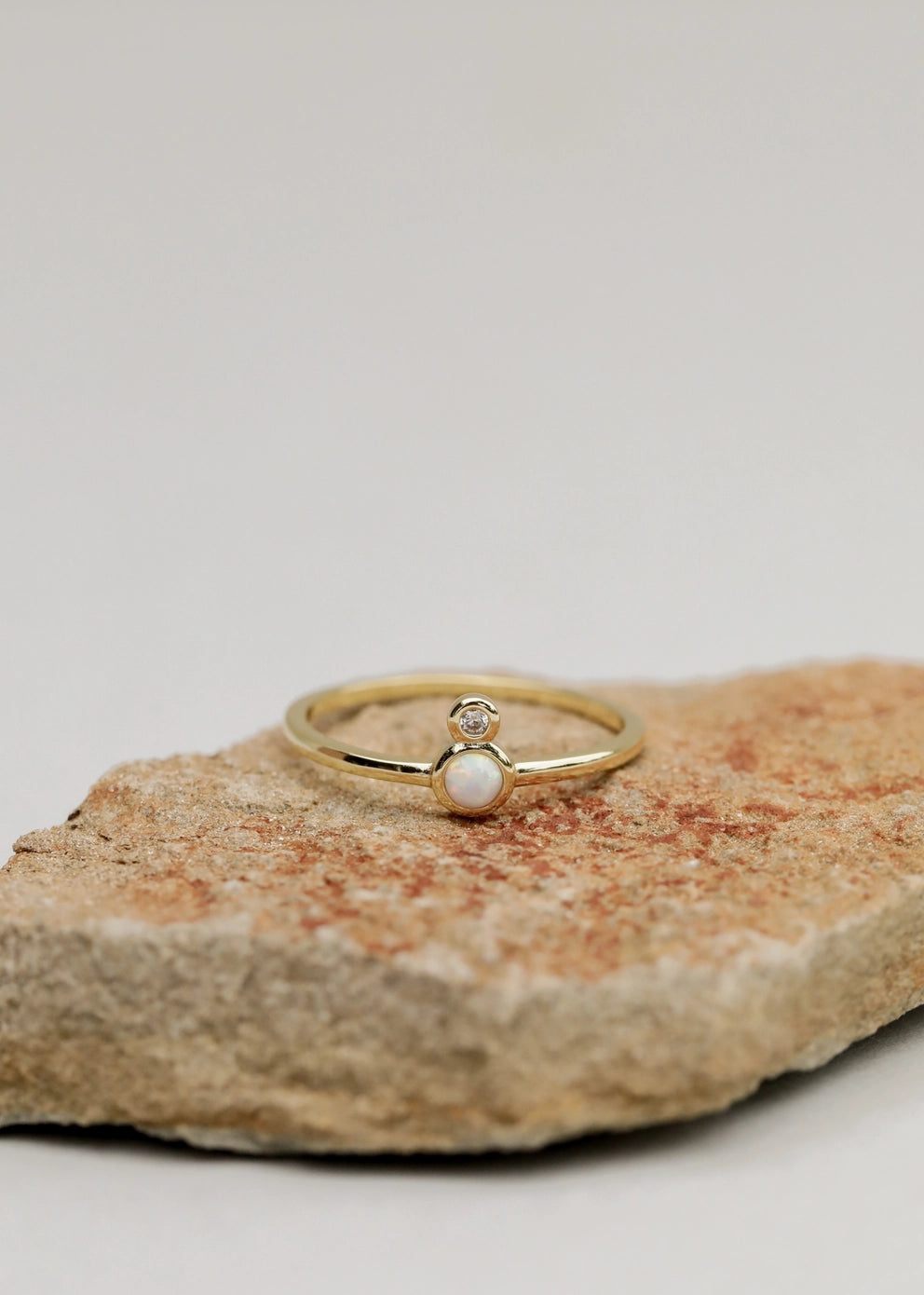 Opal Infinity | Gold Ring