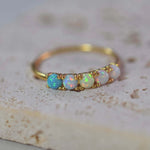 Quinn - Opal Ombre Ring | La Kaiser