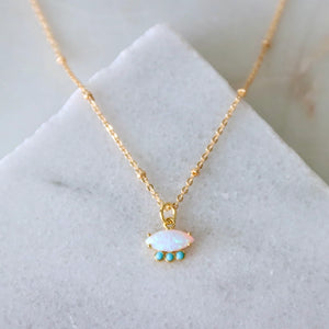 Opal & Turquoise Necklace | Mesa Blue