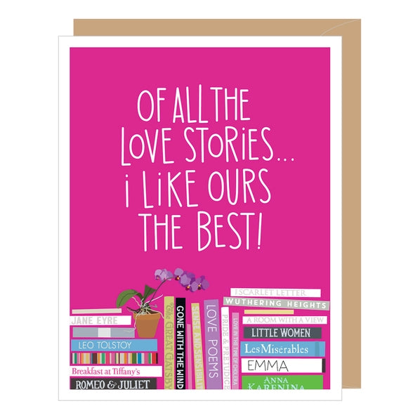 Our Love Stories - Greeting Card | Apartment 2 Cards