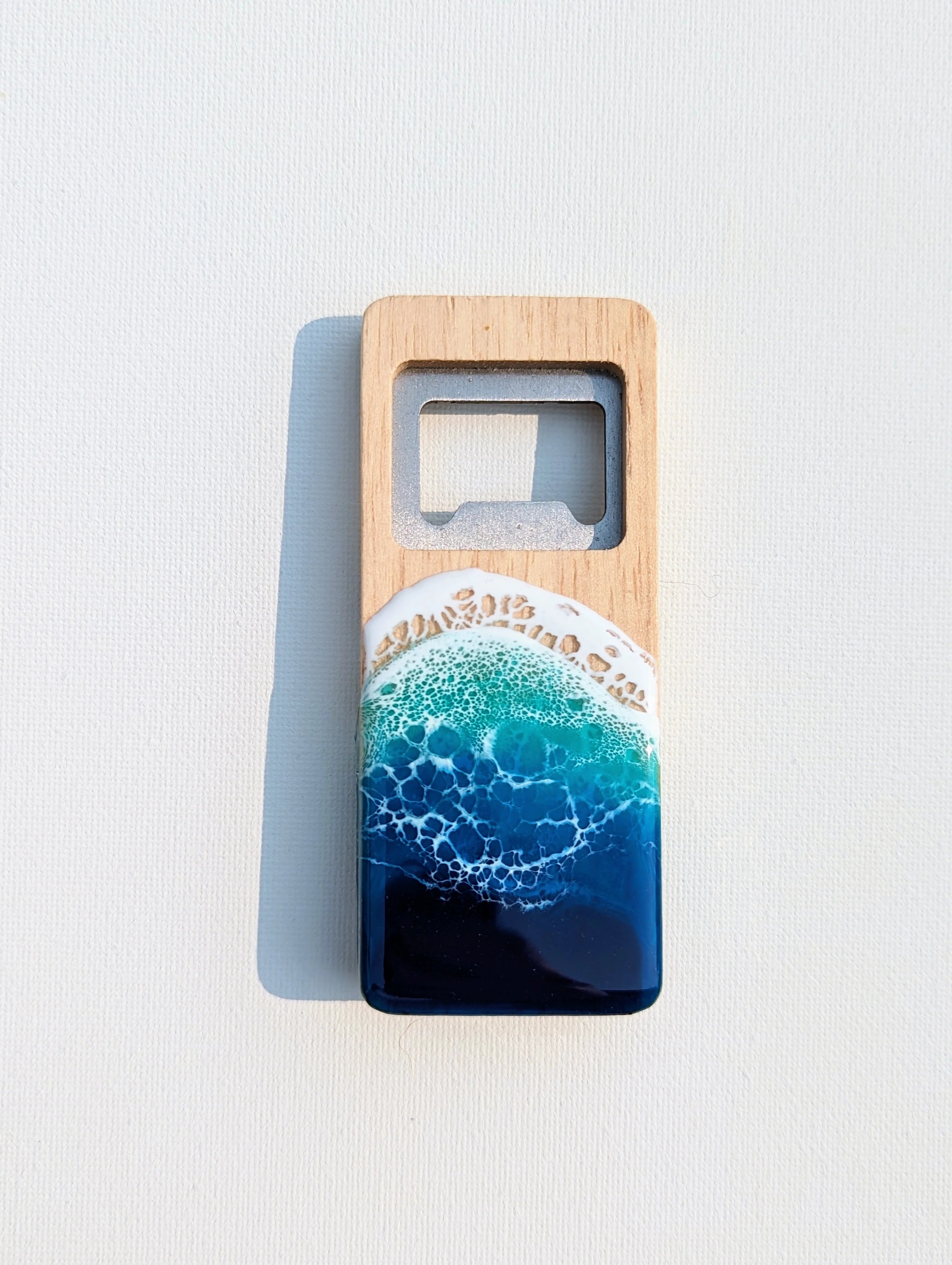 Wooden Ocean Bottle Opener | Sara’s Art Corner