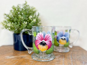 Pansy | Hand Painted Mug