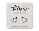 Paper Airplane Earrings | Lilliput Little Things