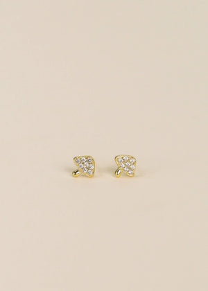Pavé Mushroom | Stud Earrings
