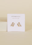 Pavé Spiral - Gold Earrings | JaxKelly