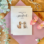 Congratulations To The Pawfect Couple - Greeting Card | Kenzie Cards