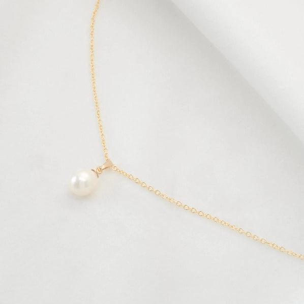 Penelope Necklace | Petite Gold