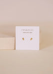 Petite 3 Ball | Gold Earrings
