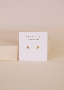Petite 3 Ball | Gold Earrings