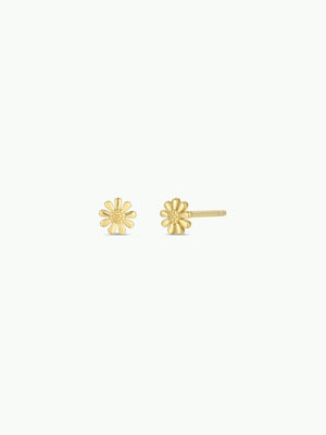 Petite Daisy | Gold Earrings