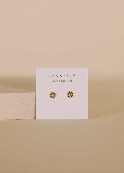 Petite Daisy | Gold Earrings