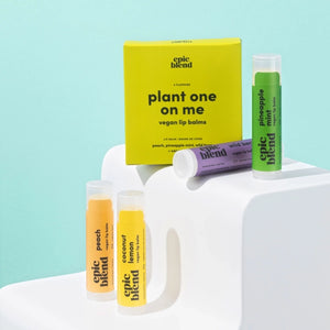 Plant One On Me | Vegan Lip Balm 4-Pack