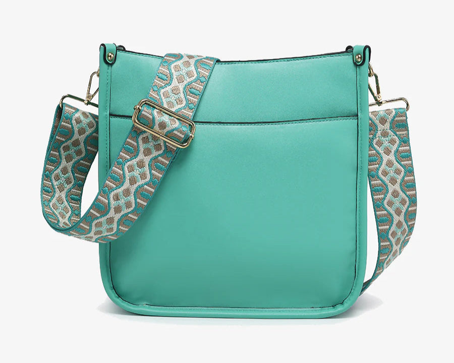 Posie - Vegan Crossbody Bag with Removeable Guitar Strap | Jen & Co