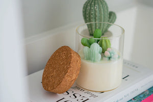 Prickly Pear Cactus Candle | Zoet Studio