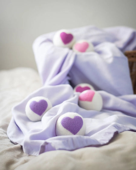 Purple Heart - Dryer Ball | Friendsheep