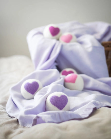 Purple Heart | Dryer Ball