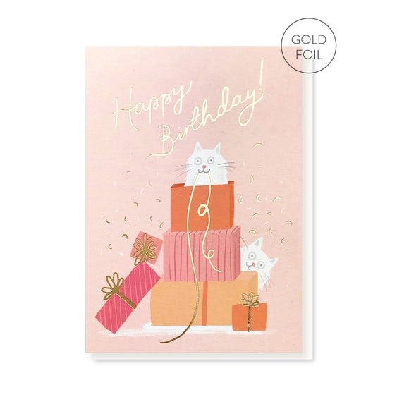 Purrfect Presents | Greeting Card