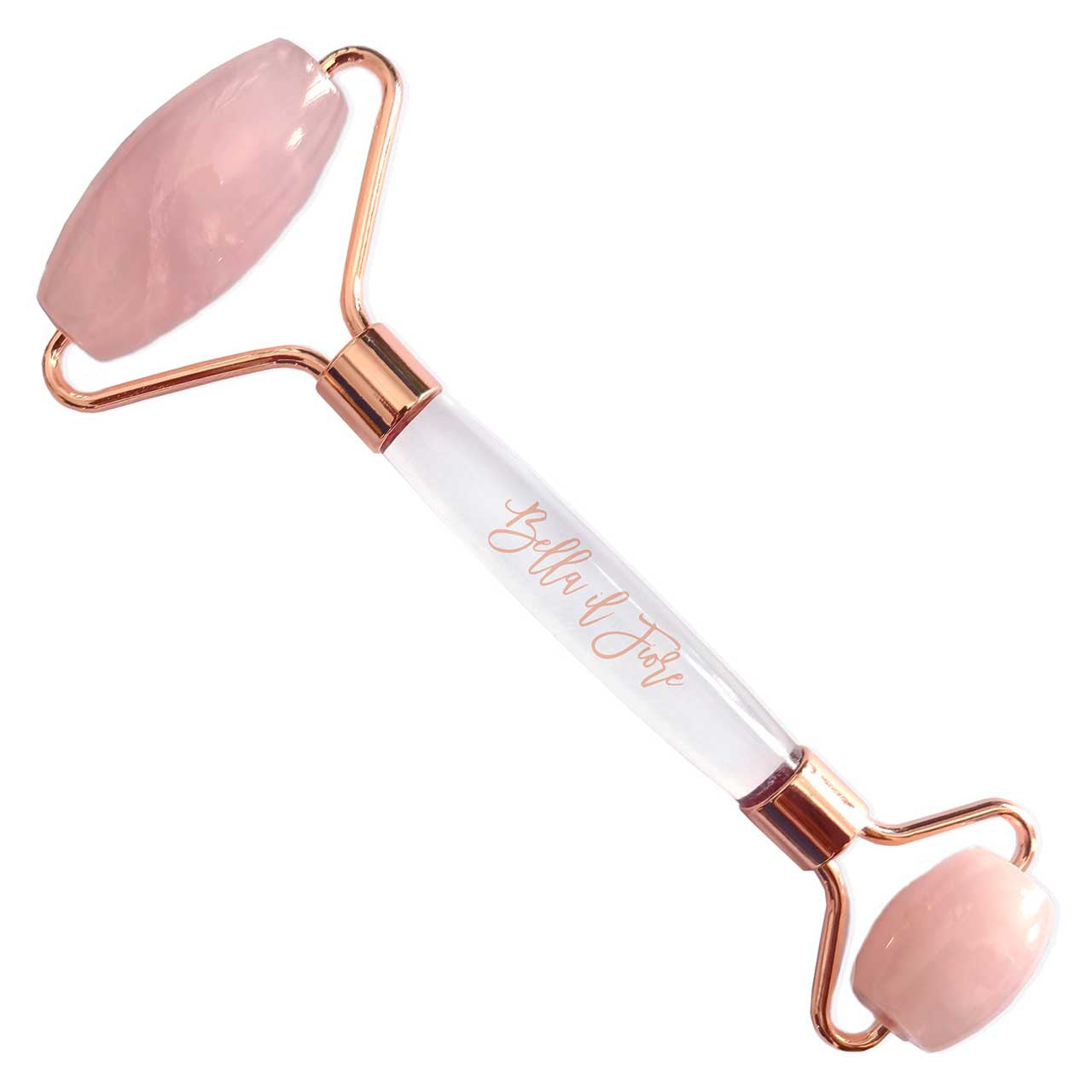 Rose Quartz - Dual Ended Face Roller | Bella Sleep Spa