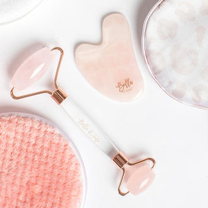 Rose Quartz - Face Roller & Gua Sha Set | Bella Sleep Spa