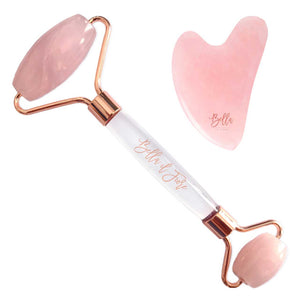 Rose Quartz - Face Roller & Gua Sha Set | Bella Sleep Spa