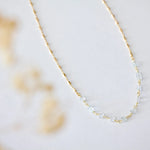 Quartz Chip Necklace | Mesa Blue